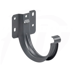 Hak doczołowy stalowy ⌀ 125 firmy KROP kolor grafitowy